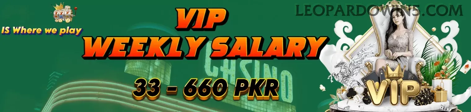 Cashback VIP leopardowin - reembolso semanal